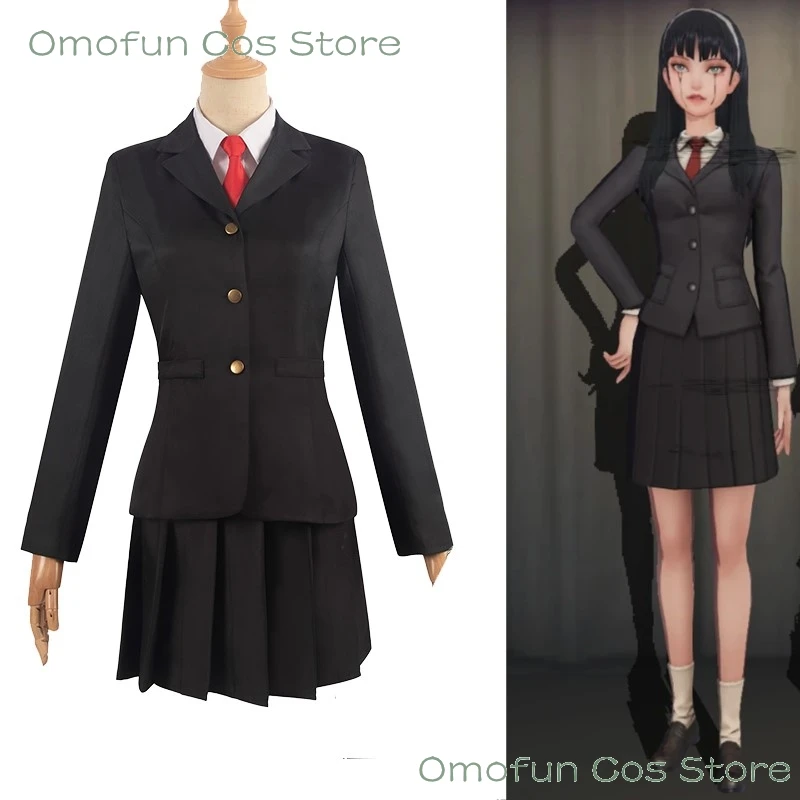 Tomie Kawakami Tomie Cosplay Costume Wig Dream Witch Game Idv Identity V Halloween Horror Cosplay Comic Women JK School Uniforms