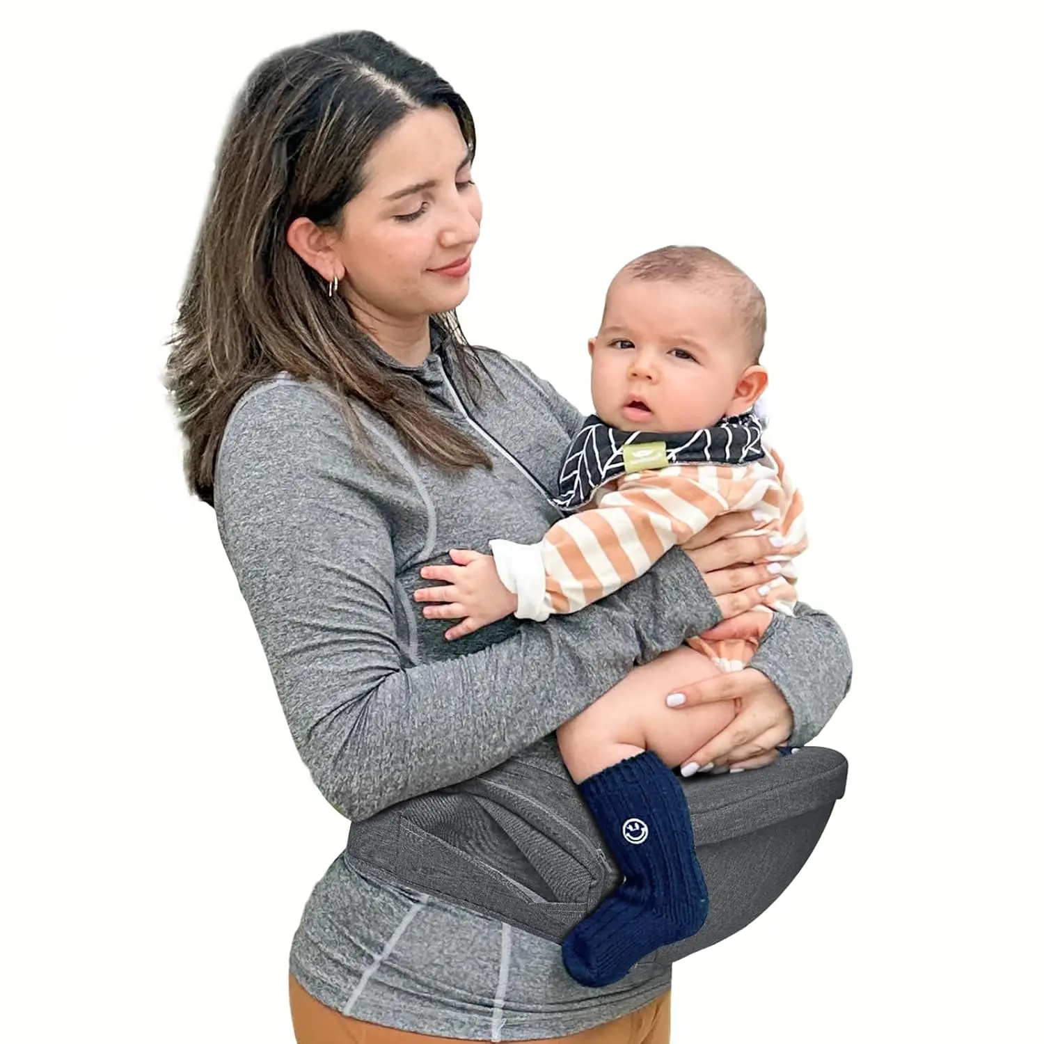 

Детская переноска на бедрах, эргономичная переноска на бедро с несколькими карманами, всесезонная переноска-кенгуру для мужчин, папа, мама