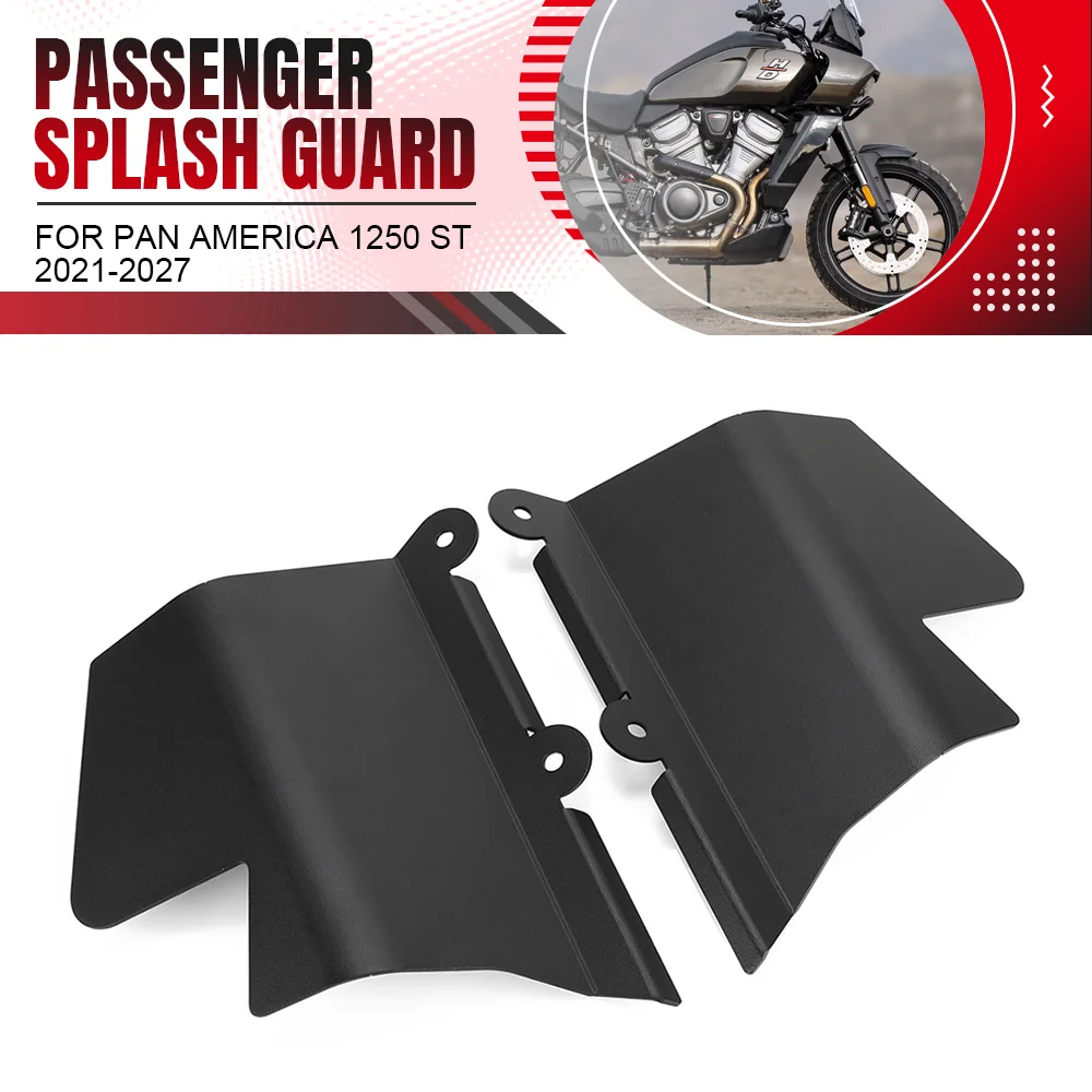 For Pan America 1250 S Special RA1250 PA1250 Rear Wheel Fender Mudguard Extension Pillion Footrest Holder Passenger Splash Guard
