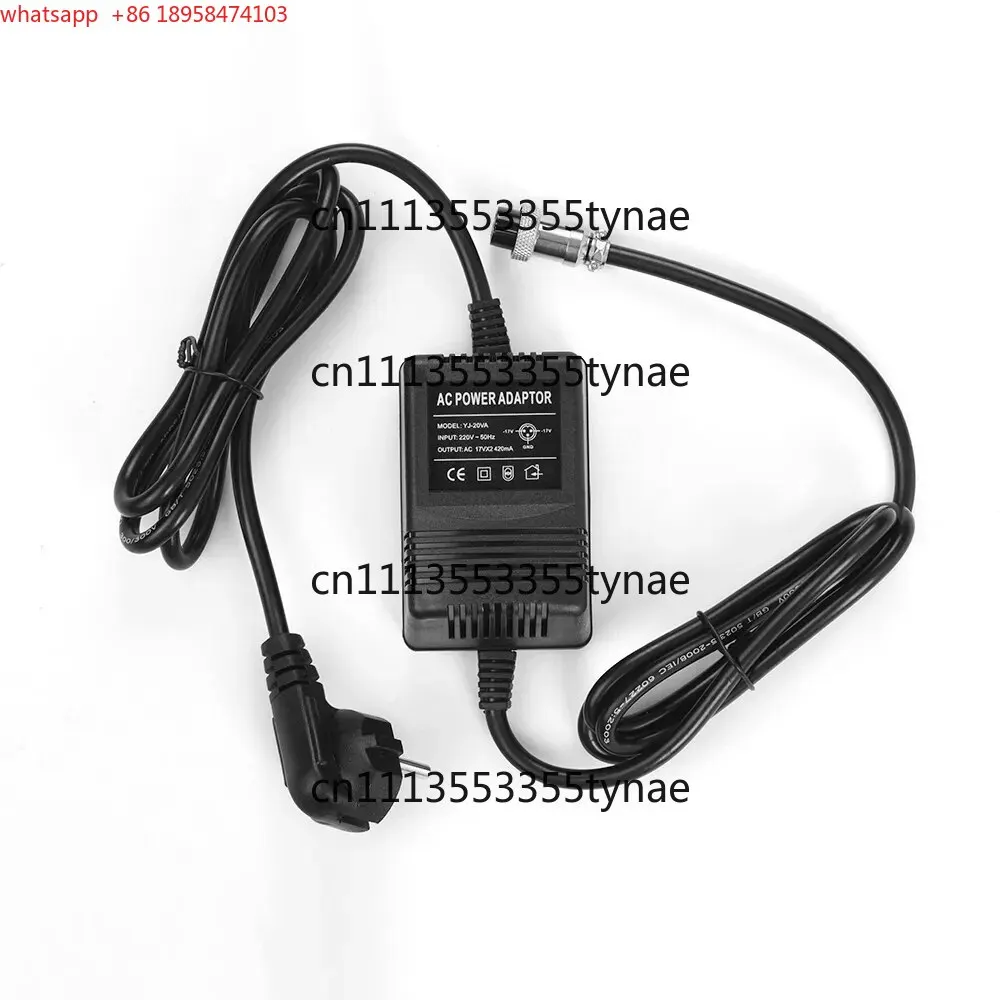 17V 420mA AC Power Adapter 3-Pin Connector 220V Input Mixer Power Supply Replacement for F4 F7 MG82X Audio Mixing Console