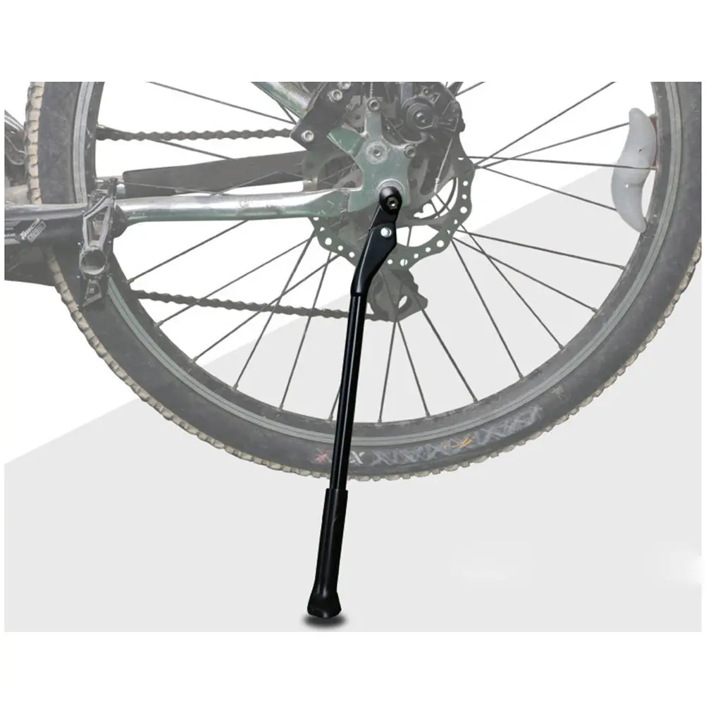 Adjustable Aluminum Alloy Bike Kickstand for 26-29 Inch Mountain & Road Bikes – Non-Slip Rear Stand