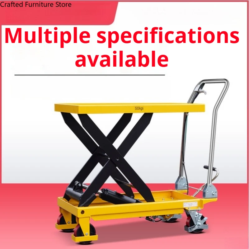 Carretilla Elevadora Manual de Alta Calidad con Materiales Selectos, Plataforma para Muebles Comerciales, Carretilla Elevadora ZY60CC