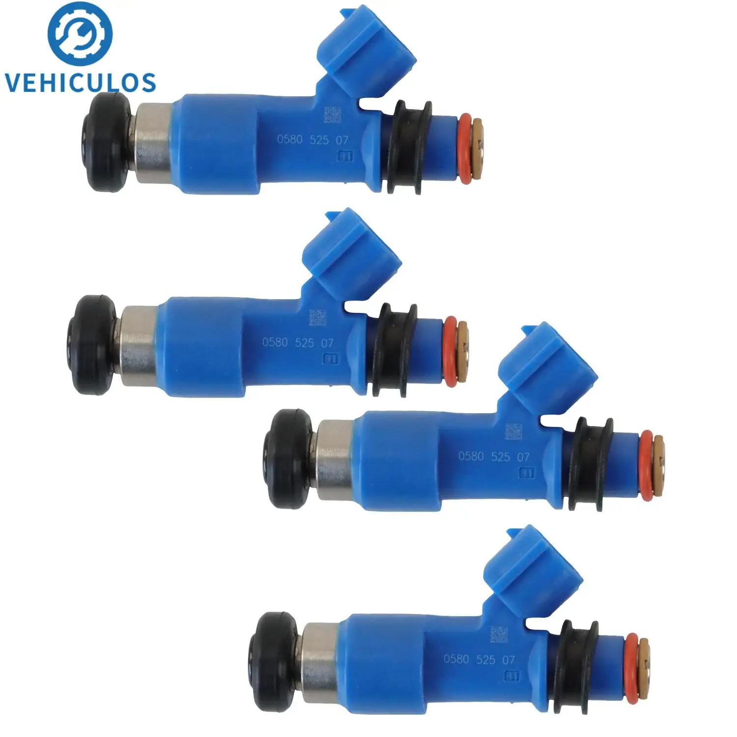 

4 шт. темно-синий топливный инжектор 565cc 16611-AA720 16611AA720 для Impreza STI WRX Forester EJ20 EJ25 EJ255 EJ257, автомобильные аксессуары