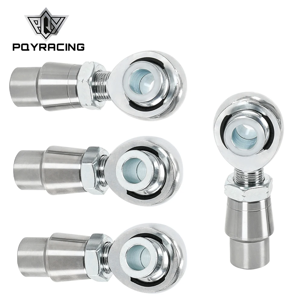 اليسار واليمين 4 قطع 3/4 ''-16x 3/4 تتحمل اليد الموضوع هيم المشتركة قضيب نهاية كيت مع 750'' كرومولي المفاصل ، محول أنبوب دائري #2