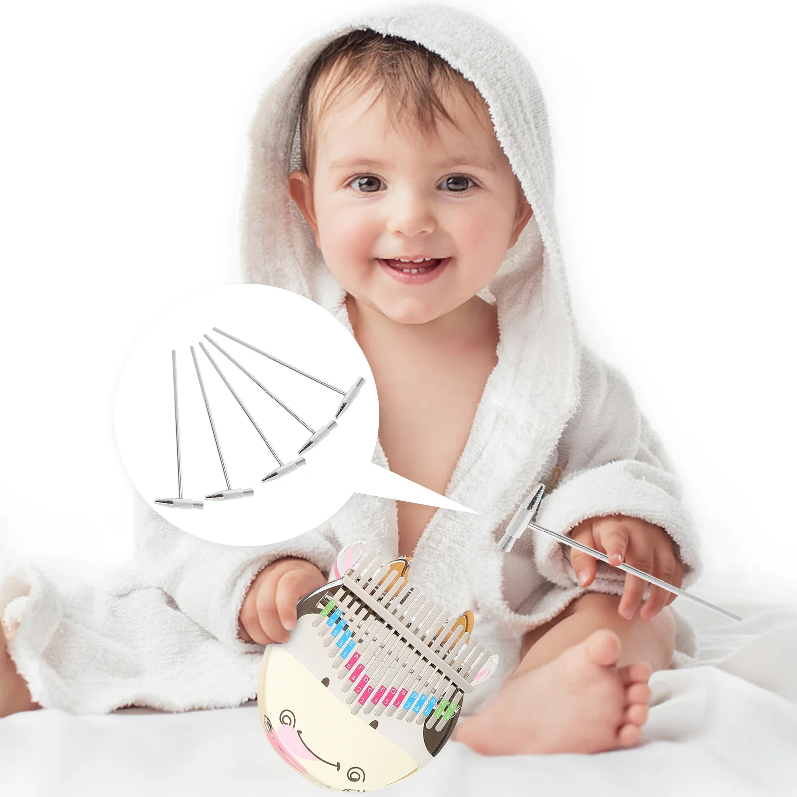 

5pcs Mini Tuning Hammer For Jewelry Making Watch Repair Diy Craft Tools Small Durable Hand Tool For Filigree Clock Work Micro