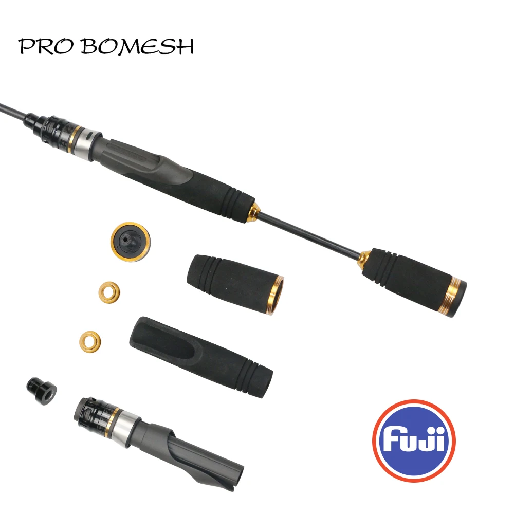 

Pro Bomesh 1 Set 49.6g Fuji VSS Reel Seat EVA Spinning Handle Kit DIY Fishing Rod Accessory Trout Fishing Rod Bass Fishing Rod