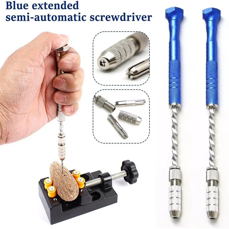 ABJO-Pin Vise Hand Drills Bits Set