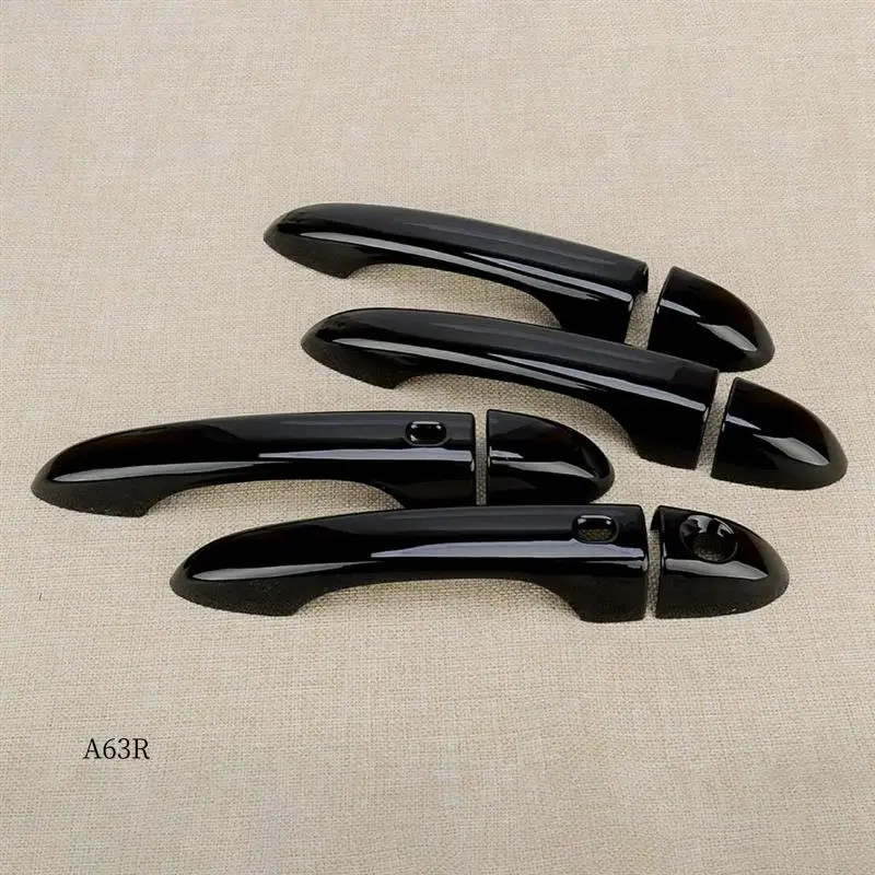 

AR-1 Set Glossy Black Smart Door Handle Cover Trim Fit For Maserati Ghibli Sedan 2014-2023