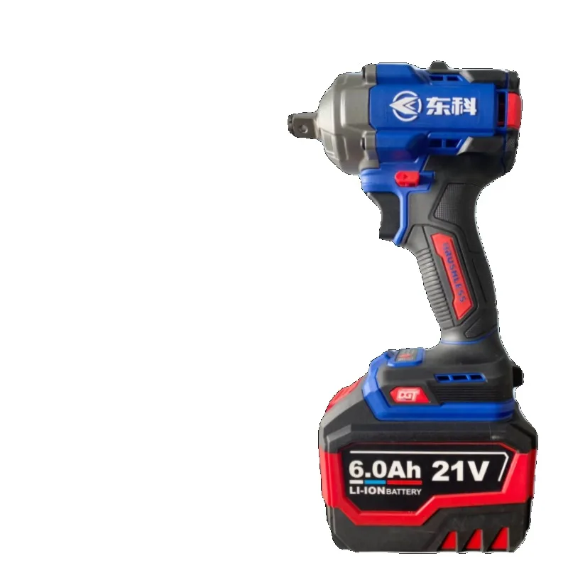 

Brushless electric wrench large torque shelf work woodworking auto repair lithium battery charging wrench