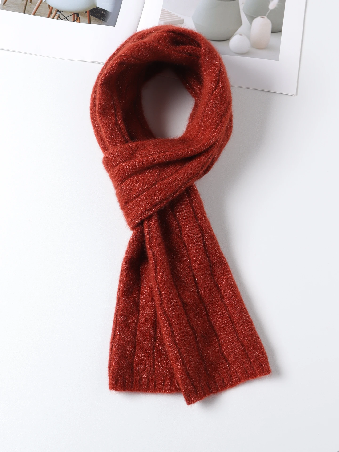 Echarpe-camere-haut-de-gamme-pour-femmes-nouvelle-echarpe-torsadee-en-fil-de-soie-tricote-chaleur-rectangulaire-singe-couleur-pure-taille-ex