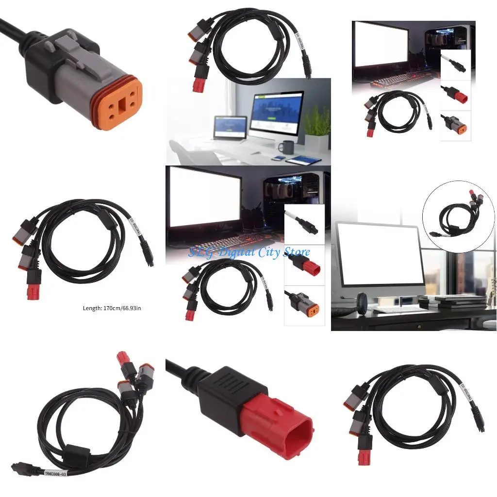 

U75B Удобное MX3.0 для DJ7068 0,64 11 21 6P+Deutsch Essential для обслуживания автомобилей