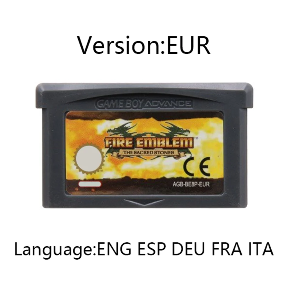 GBA Game Cartridge Fire Emblem Series 32-Bit-Videospielkonsolenkarte The Sacred Stones Sword of Seals Binding Blade für GBA NDS – Detail 10