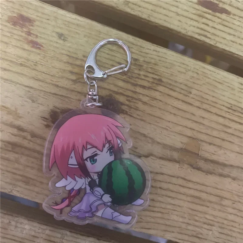 Anime Ikaros Nymph Acrylic Keyring keychain strap Figure Hanging Accessories 6cm