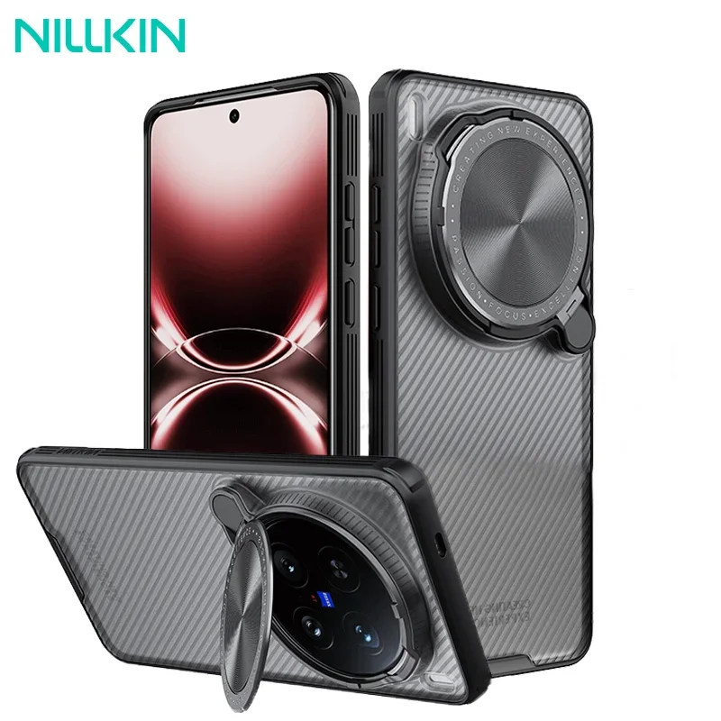 

Чехол NILLKIN для Vivo X200 Ultra, чехол CamShield с защитой объектива, противоударная задняя крышка из ТПУ с мягкими краями для Vivo X200 Ultra