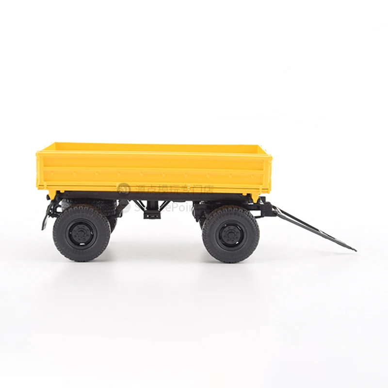 1:43 Scale Diecast Alloy GKB-8535 Two Axle Trailer Toys Cars Model 103779 Classics Nostalgia Adult Souvenir Gifts Static Display