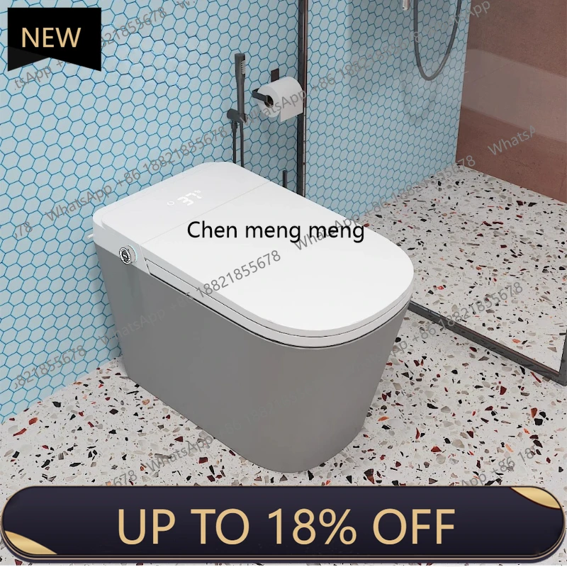 

Z189 Large size no water pressure limit automatic smart toilet hip cleaning foam