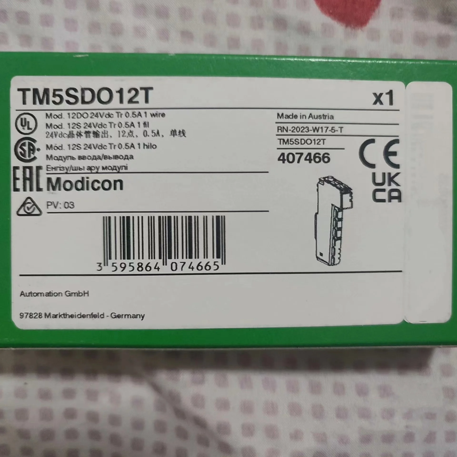 brand new original  TM5SDO12T