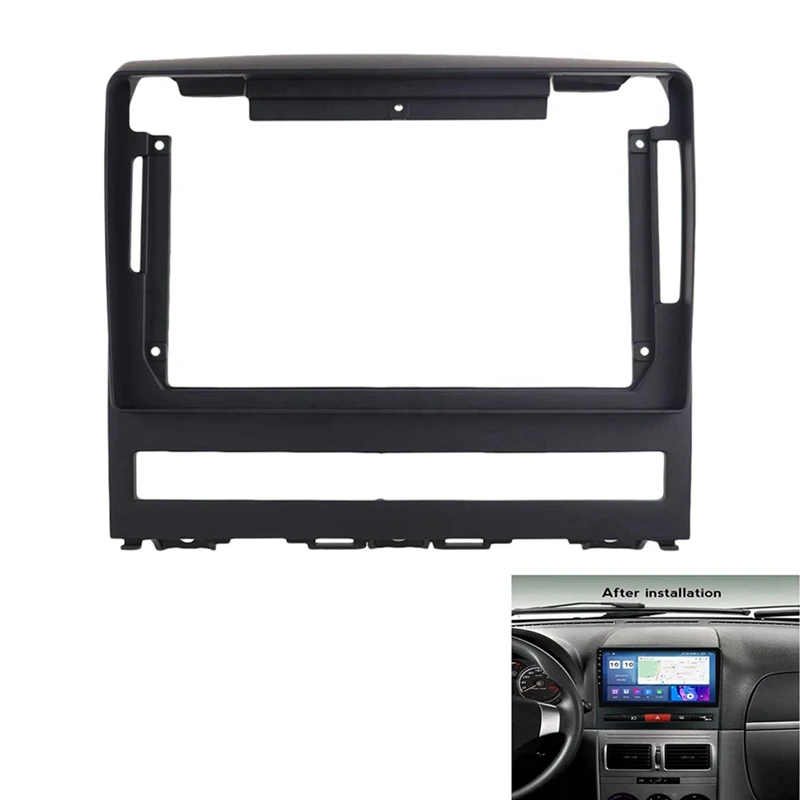 Car Fascia Panel Frame 9 Inch Car Radio DVD GPS Mp5 For FIAT Perla 2009 Albea Siena Palio 2004-2012 Spare Parts Dash Mount Kit