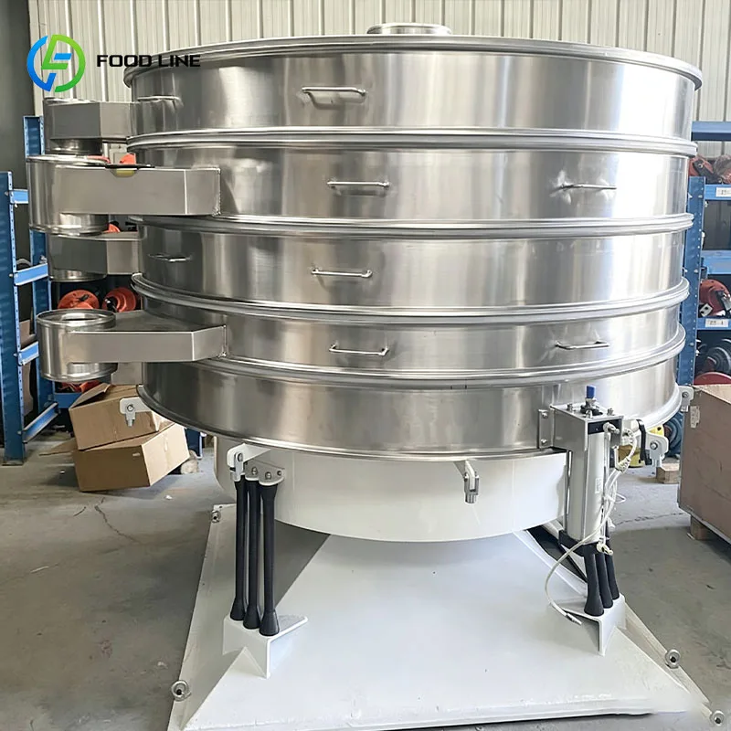 Food Sifter Powder Sifter Vibro Sifter for Soybean Flour Starch Sugar and Cocoa Screening Customized