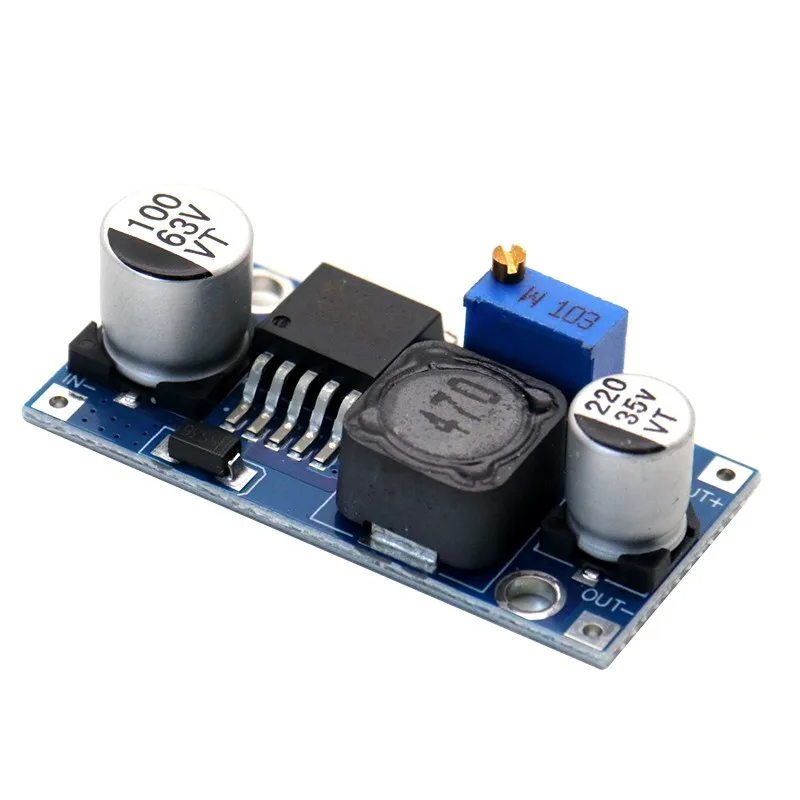 48V adjustable step-down module/DC-LM2596HVS/input 4.5-50 v/electric vehicle power supply