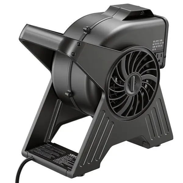 

Blower Fan, 13 in Portable Utility Floor Fan, 300 CFM, 3 Speeds, Multi-Angle Airflow, Lightweight