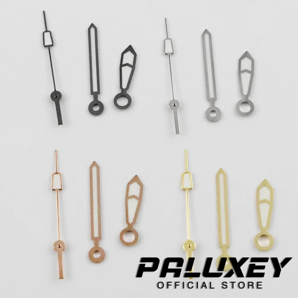 NH35 ดัดแปลงมือเงินทองสีฟ้าสีส้มนาฬิกาเข็มสําหรับ NH34 NH35 4R35 NH36 4R36 7S36 7002 นาฬิกาตัวชี้