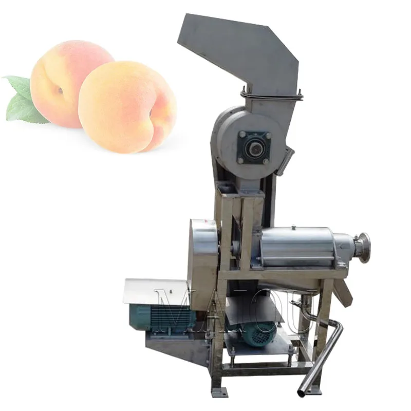 Commercial ผลไม้ผักเกลียวบด Juice Extractor 220/380V อุตสาหกรรมสีส้มคั้นน้ําผลไม้เครื่อง