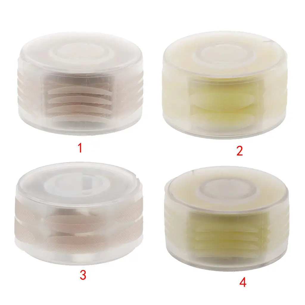 300 Pairs Eyelid Lifting Strips Portable Eyelid Tape Stickers Skin Color PVC Material for Lady Girls Eye Makeup
