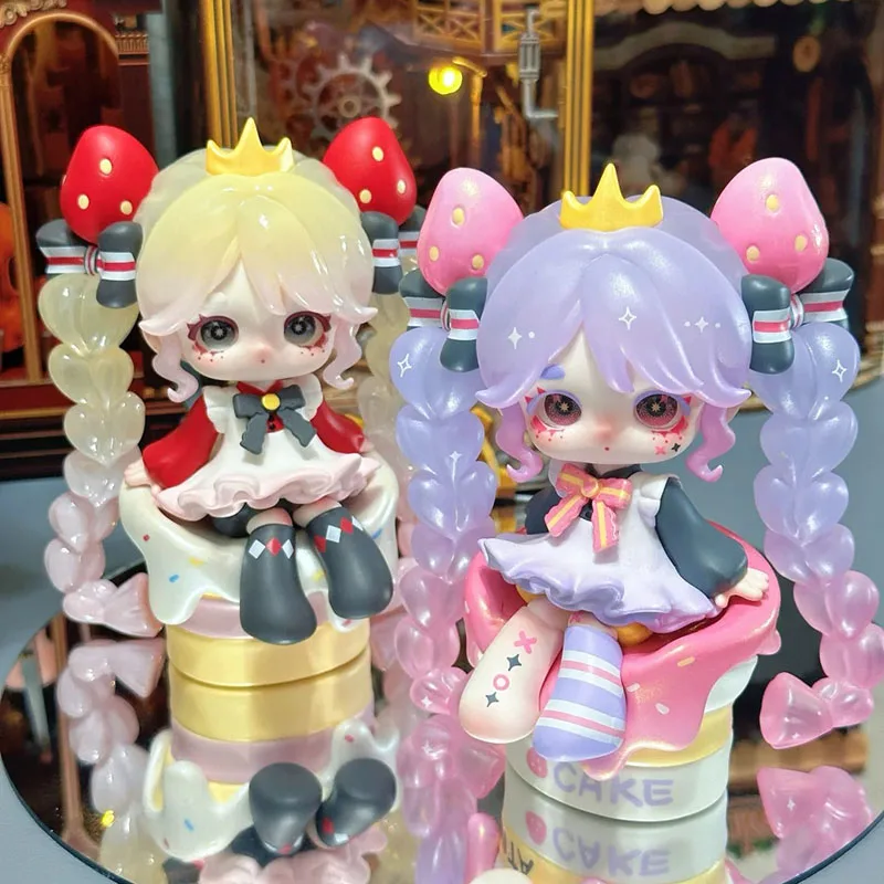 Ninita Mirror Paradise Series Blind Box Doll Surprise Action Figure Home Decor Model Mystery Ornament Trendy Toy Gifts