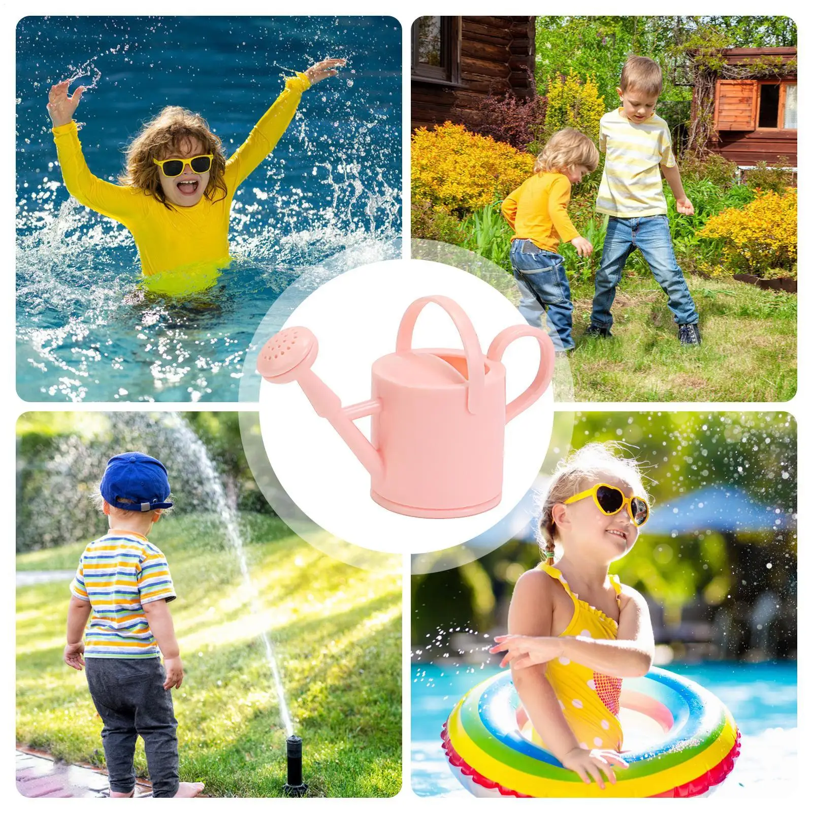Mini Cute Children Gardening Watering Can Adjustable Nozzle Flexible Watering Kettle Lightweight Kids Small Plant Irrigation Pot view 5