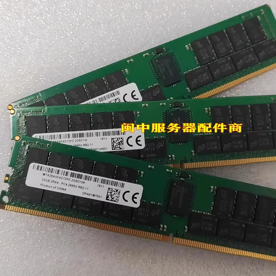 

For MTA36ASF4G72PZ-2G6D1SI/SK Memory 32G PC4-2666V DDR4 ECC REG