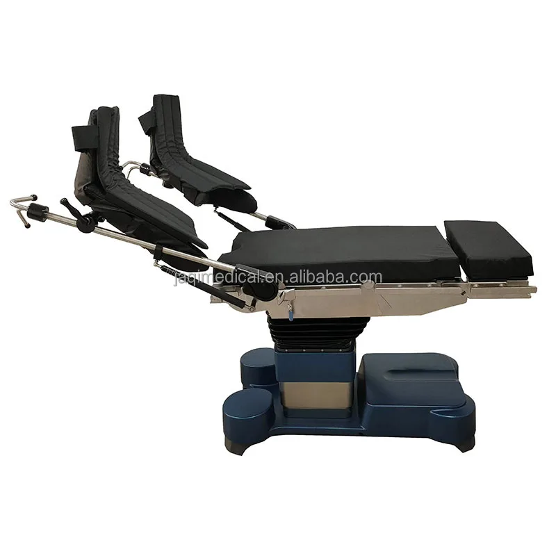 JQ-A4 Высококачественная рама для ног с большой грузоподъемностью черного цвета, медицинская решетка для литотомии, стремена для пациента, макс. 250 кг