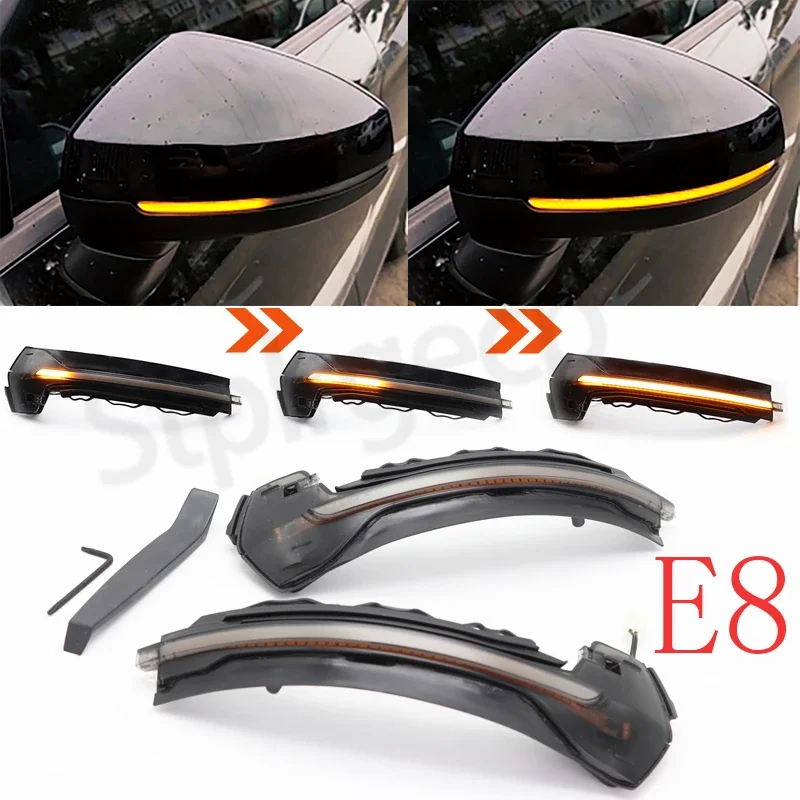 

Dynamic blinker for Audi A3 8V S3 RS3 Side Mirror light LED Turn Signal 2013 2014 2015 2016 2017 2018 2019 2020 Arrow flasher