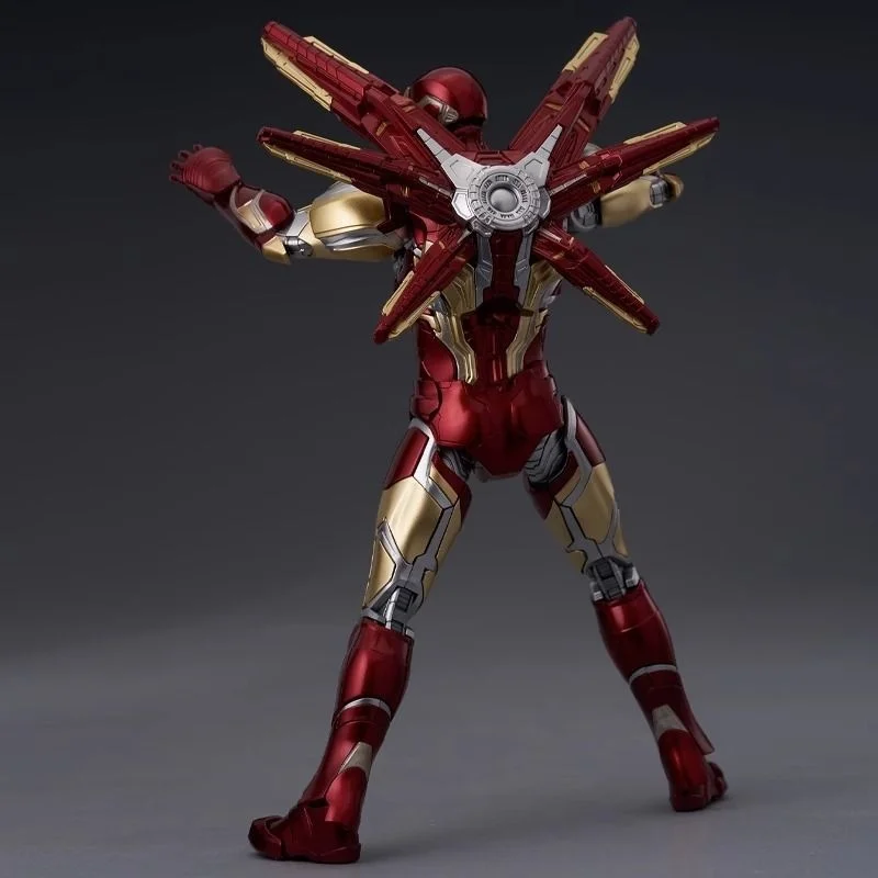 Figura de Anime Morstorm Marvel Lengend Ironman Mk85 Mk50 figura de acción Infinity Saga juguetes para niños 1/14 decoración regalos del Festival