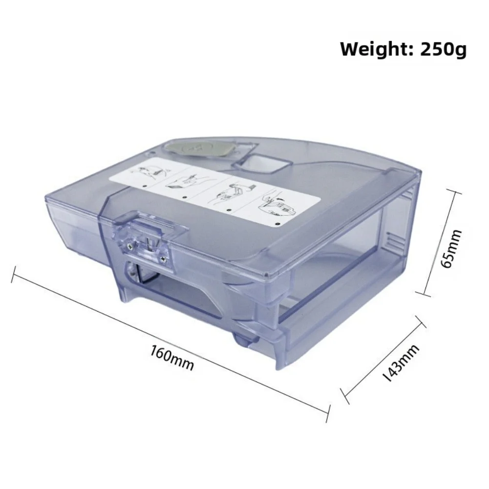 Dual-Function Water Tank And Dustbin For Roborock T8 Plus Robot Vacuum Cleaner Replacement Cleaning Accessories