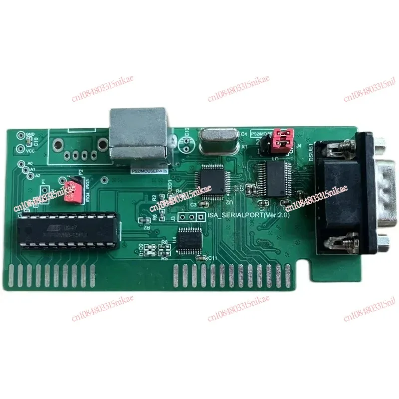 

ISA Bus Expansion Card Serial Port Expansion Card PS2 Mouse Interface Optical Mouse DOS Interface 8-bit Bus