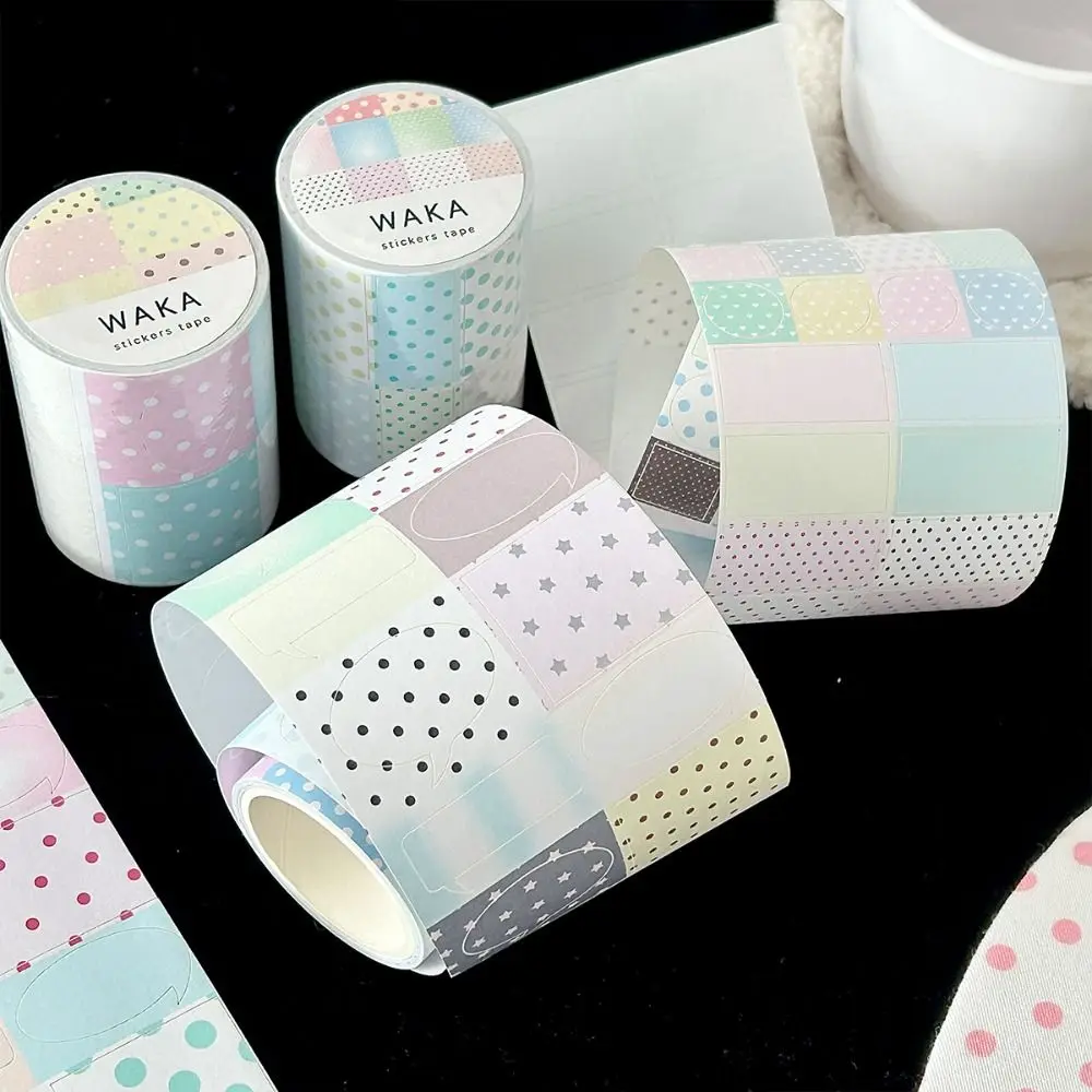 rolo-de-adesivos-escreviveis-cores-morandi-diy-fita-recortada-com-pontos-basicos-superficie-escrevivel-bolhas-de-fala-fita-para-scrapbook-e-journaling