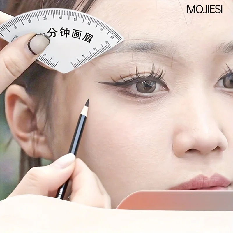 ชุดลายฉลุคิ้ว 1 ชิ้น - คิ้วที่สมบูรณ์แบบทันที, แม่แบบหลายสไตล์สําหรับผู้หญิง, เครื่องมือสร้างความแม่นยํา, คู่มือ Foolproof