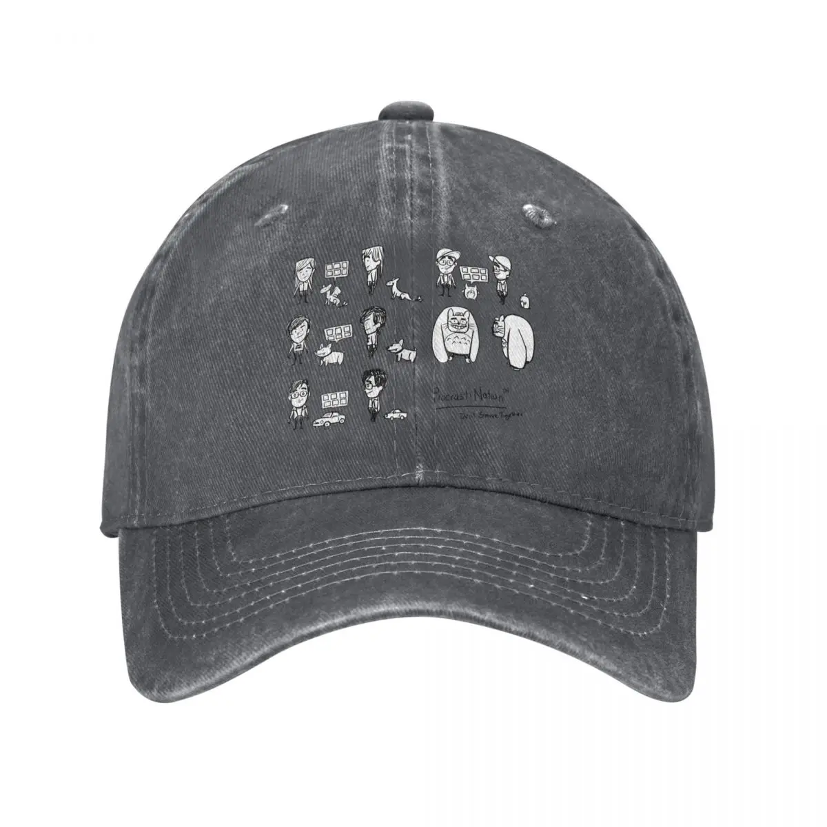 Together Procrastination Baseball Cap Men Hats Women Visor Protection Snapback Don't Starve Caps