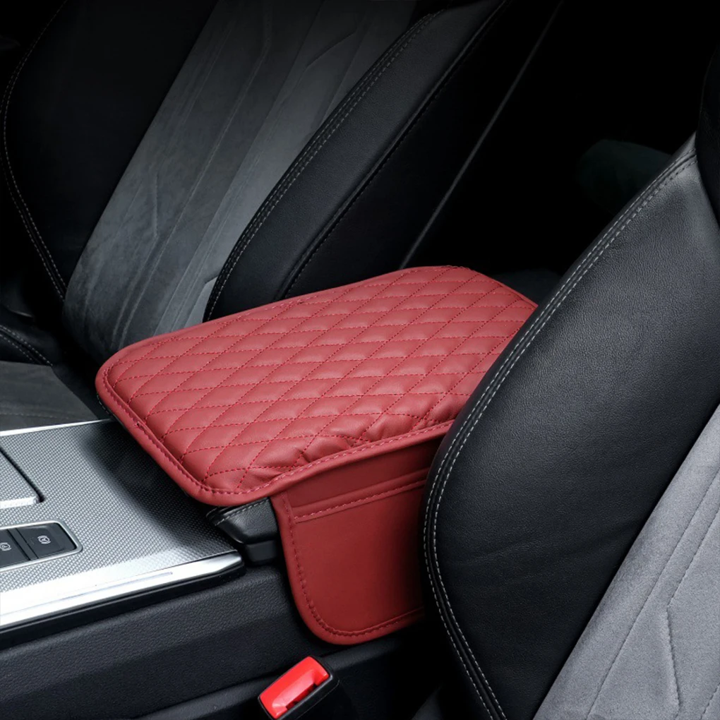 

Универсальный защитный чехол для центральной консоли автомобиля, подлокотник, подушка с карманом, подлокотник, коврик для подлокотника, поддержка локтя, подлокотник для хранения