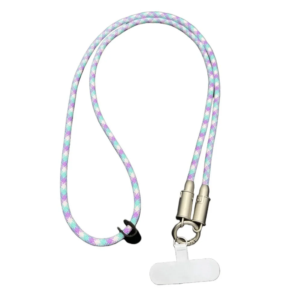 

Anti-Lost Anti-Tangle Braided Short Charging Cable Phone Lanyard Wrist Strap for Phone Case