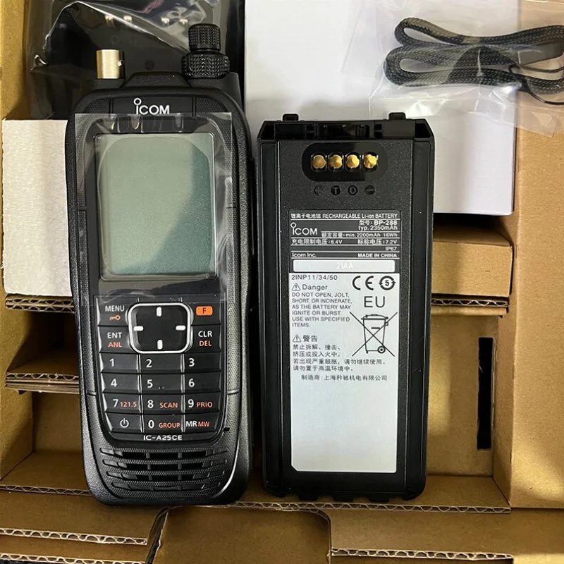 Icom Original HT Инкорпорационная рация IC-A25N воздушная рация с GPS Bluetooth VOR IC-A25 IC-A25CE