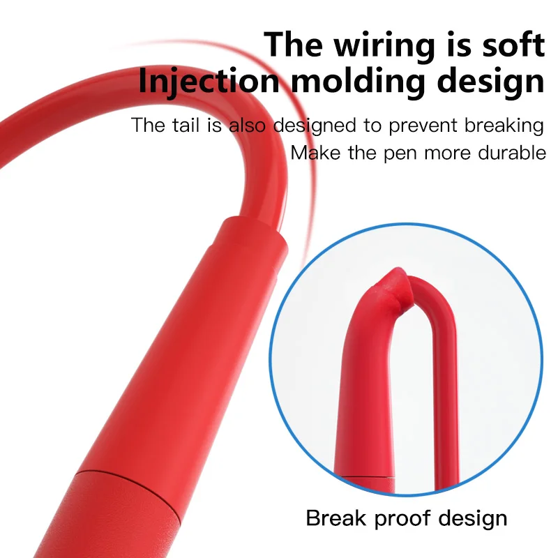 MaAnt 1000V 20A Universal Multimeter Test Leads Soft silicone Cable Wire For Digital Multi Meter Needle Tip Measuring Probes