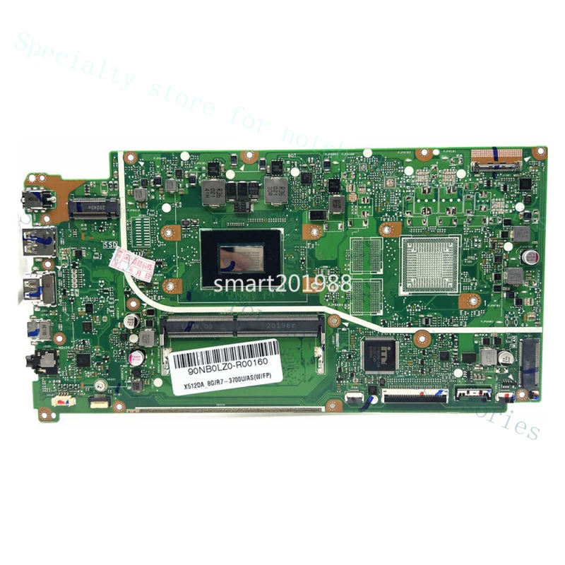 A+ For ASUS VIVOBOOK 15 X512DA X512DK Motherboard RYZEN 7 3700U 4GB 60NB0LZ0-MB1610