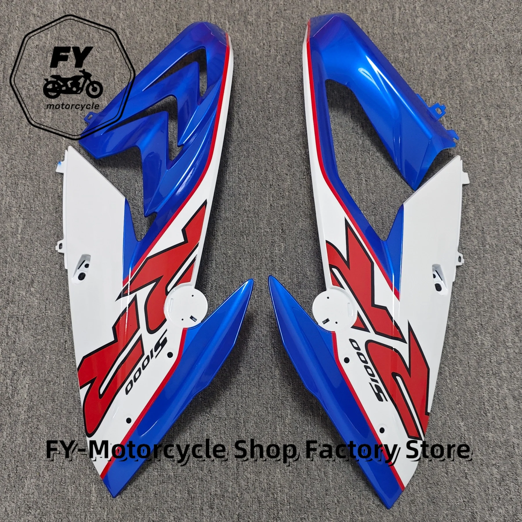 Motorcycle Accessories For BMW S1000RR 2015 2016 2017 2018 Motorcycle Side Upper Panel Fairing Cover Left Right ABS Carbon Paint