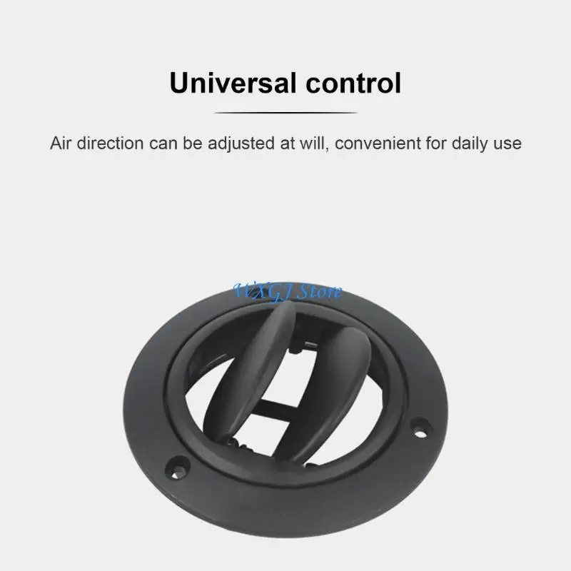 

37JE Campers Round Ceiling Air Vent Outlet Adjustable Louver for Motorhome Travel Bus