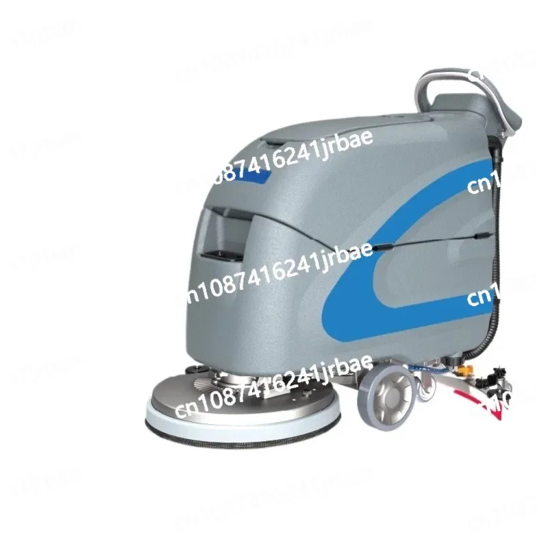 X55 Floor Tile Scrubber Machine Commercial Industrial Floor Washer With absorbing scraper and brush disk cover