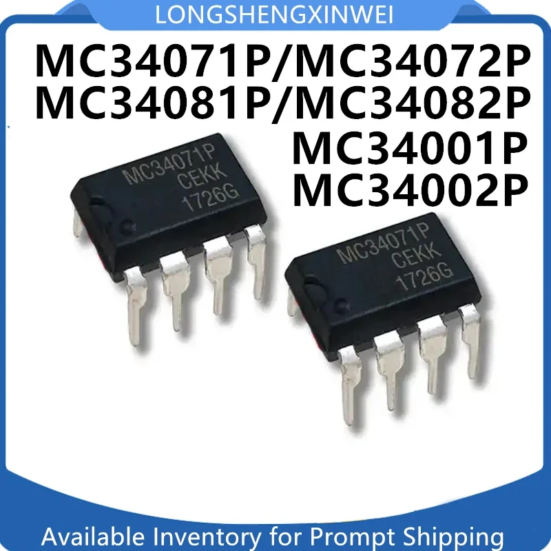 1 Stück MC34081P MC34082 34071 34072P 34001 34002 PG DIP8