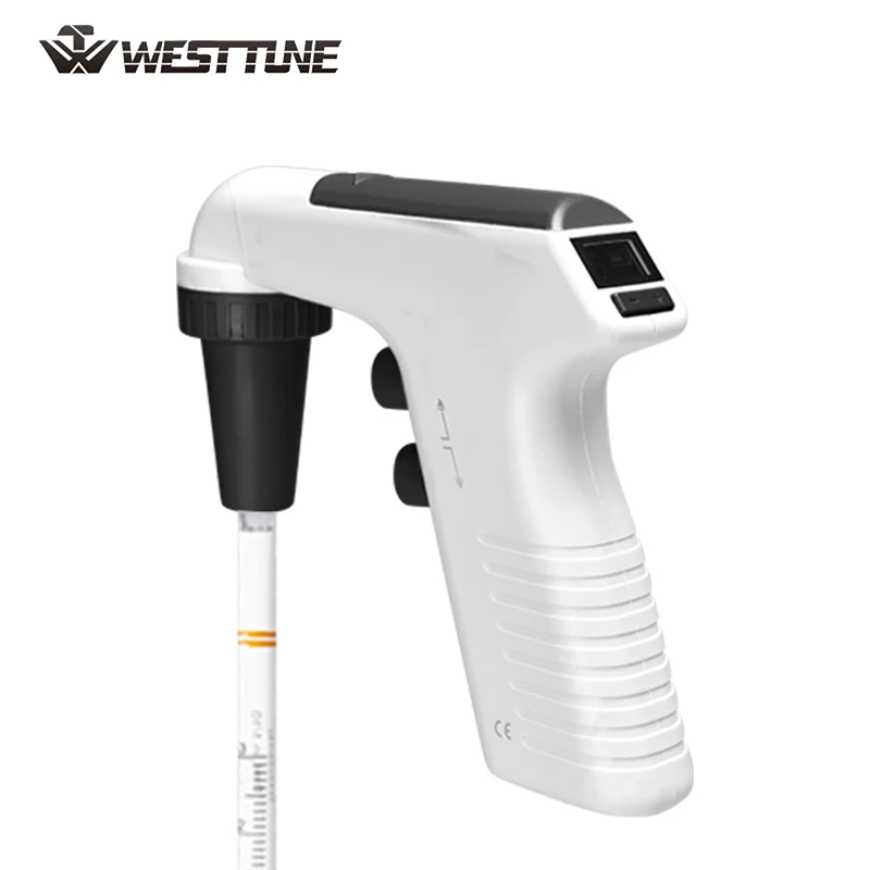 

Westtune Lab Electric Pipette Controller Digital Automatic Pipettor Motorized Pipette Filler for Biology Chemical