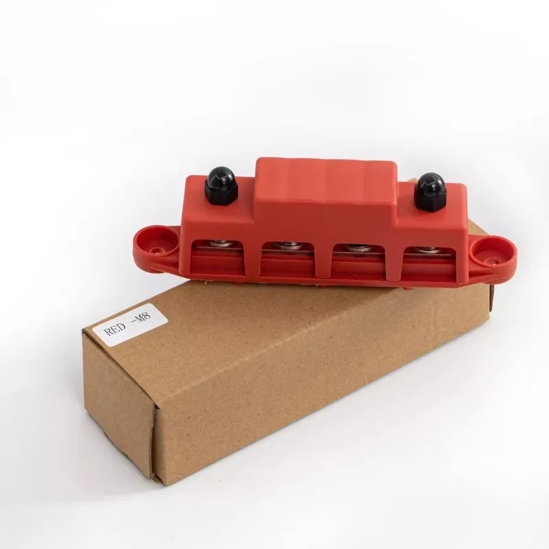 

Car modification accessories RV ship busbar M8M 10 current connection screw 4 stud distribution block busbar